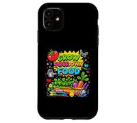 Carcasa para iPhone 11 Jardinería Urbana Cultiva tu Propia Comida Vida ecológica