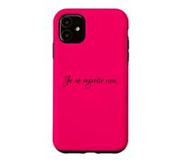 Carcasa para iPhone 11 Je Ne Lamento Rien No me arrepiento de Nada