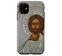 Carcasa para iPhone 11 Jesucristo El Salvador Icono Ortodoxo Cristiano