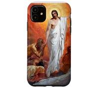 Carcasa para iPhone 11 Jesucristo predicando a los Espíritus en el Infierno de la cárcel