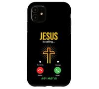 Carcasa para iPhone 11 Jesús está Llamando a la Iglesia Cristiana Christus Faith Teléfono