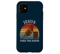 Carcasa para iPhone 11 Jesús Toma Las riendas Funny Barrel Racing