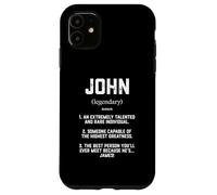 Carcasa para iPhone 11 John Definition Funny Talented Great Cosplay For Johnny