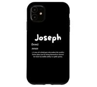 Carcasa para iPhone 11 Joseph Definition Personalized Name Custom Costume For Joes