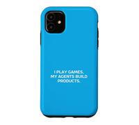 Carcasa para iPhone 11 Juego Juegos Mis Agentes Construir Productos Jugadores Hackathons Meme
