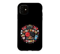 Carcasa para iPhone 11 Jugador de Ping Pong de campeones de Tenis de Mesa Kawaii