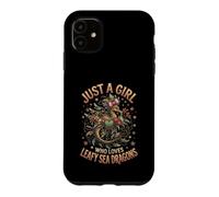 Carcasa para iPhone 11 Just A Girl Who Loves Leafy Sea Dragons