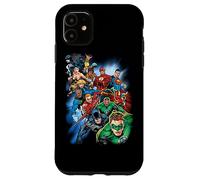 Carcasa para iPhone 11 Justice League Mighty Heroes Unite