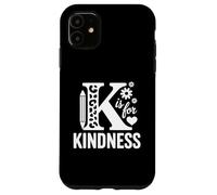 Carcasa para iPhone 11 K is for Kindness, Maestra del Día de la Unidad contra el acoso