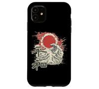 Carcasa para iPhone 11 Kanji japonés de la paz Kanagawa Wave Calligraphy