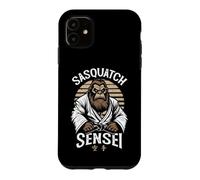 Carcasa para iPhone 11 Karate Warrior Legend Sasquatch Sensei Bigfoot Artes Marciales