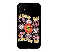 Carcasa para iPhone 11 Keep On Keepin' On Retro Daisy Graphic