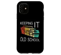 Carcasa para iPhone 11 Keeping It Old School - Retro Boombox 80s 90s Hip Hop Music