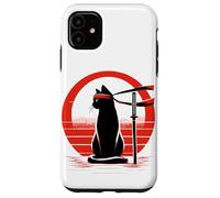 Carcasa para iPhone 11 Kitty Combat Master Jiu Jitsu Ninja Y Artista Marcial