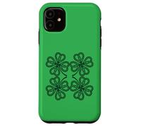 Carcasa para iPhone 11 Knot Clover Knotwork Viking Norse St Patrick's