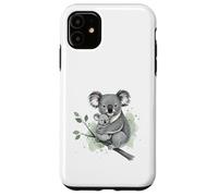 Carcasa para iPhone 11 Koala Mama Bebé Madre Niño Mamá Amor