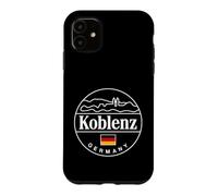 Carcasa para iPhone 11 Koblenz Alemania Ciudad Viaje Diseño Vintage