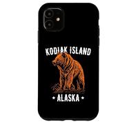 Carcasa para iPhone 11 Kodiak Island Alaska USA - Diseño de Oso Pardo