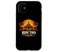 Carcasa para iPhone 11 KOH Tao Tailandia Sunset Island Viajes Diseño