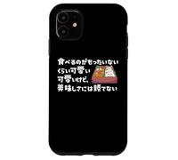 Carcasa para iPhone 11 Kyaraben Art Character Bento Box Comida Japonesa Kanji