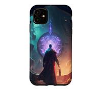 Carcasa para iPhone 11 La Aventura del Mago y el Portal místico