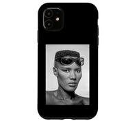 Carcasa para iPhone 11 La Cantante Grace Jones Warm Leatherette Era 1980 Allan Ballard
