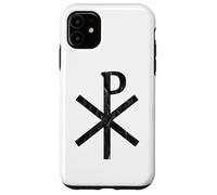 Carcasa para iPhone 11 La Cruz Chi-Rho - Símbolo De Jesucristo - Vintage