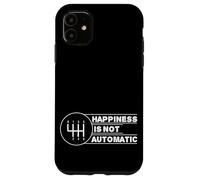 Carcasa para iPhone 11 La Felicidad no es automática Sino transmisión Manual del automóvil