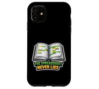 Carcasa para iPhone 11 La Hoja de cálculo Nunca miente el Humor del Contador