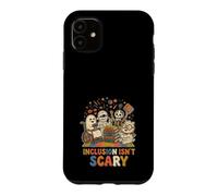 Carcasa para iPhone 11 La inclusión no da Miedo Halloween Maestro Monstruo Fantasma Autismo