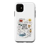 Carcasa para iPhone 11 La Mejor inspiración de fe Cristiana de tu Camino