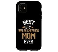 Carcasa para iPhone 11 La Mejor tía del Perro Pastor galés Siempre Lindo Amante de los Perros de pastoreo