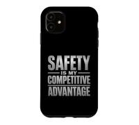 Carcasa para iPhone 11 La Seguridad es mi Ventaja competitiva | Regalo de Seguridad en el Lugar de Trabajo