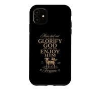 Carcasa para iPhone 11 La teología reformada glorifica a Dios Christian Westminster Cita