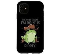 Carcasa para iPhone 11 La única sentadilla Que Estoy Haciendo es Diddly