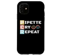 Carcasa para iPhone 11 Lab Tech Técnico de ADN Biología Molecular Pipeta Ciencia