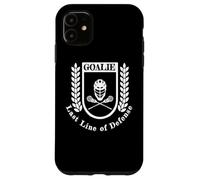Carcasa para iPhone 11 Lacrosse Goalie Last Line of Defense Lacrosse
