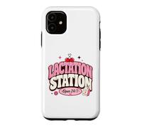 Carcasa para iPhone 11 Lactation Station, Lactating Mothers Breastfeeding New Mom