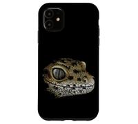 Carcasa para iPhone 11 Lagarto Gecko dibujando a geco Leopardo