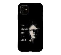 Carcasa para iPhone 11 Las Luces Son Demasiado ruidosas Autismo Alternativa Grunge Angustiado