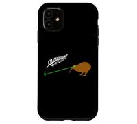 Carcasa para iPhone 11 Laser Kiwi Flag New Zealand Flag