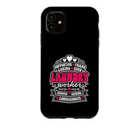 Carcasa para iPhone 11 Lavandería Servicio de Limpieza Personal Trabajador de lavandería