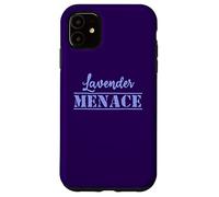 Carcasa para iPhone 11 Lavender Menace Feminista Lesbiana reivindicación LGBTQ+