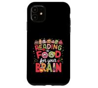 Carcasa para iPhone 11 Leer es alimento para tu Cerebro Libros Infantiles Personajes
