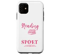 Carcasa para iPhone 11 Leer es mi Lector de Gusanos de Biblioteca para Amantes de los Libros Deportivos