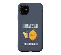 Carcasa para iPhone 11 Lemonade Stand Fundador y CEO Lemon Juice Lemonade Stand