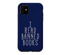 Carcasa para iPhone 11 Leo Libros PROHIBIDOS Oponerme a la censura