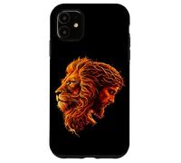 Carcasa para iPhone 11 León de la Tribu Judá Salvador Fe Espiritual Jesús Cristiano
