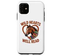 Carcasa para iPhone 11 Libro Bien leído de Wild Heart Horse Lover Nerd Cowgirl Western