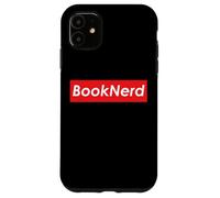 Carcasa para iPhone 11 Libro Nerd para Lectores De Velocidad Estantería Meme Libro De Lectura Nerd